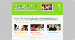 Desktop Screenshot of christianteaching.org.uk